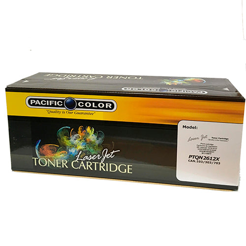 TONER ALTERNATIVO PACIFIC COLOR PARA IMPRESORAS HP LASERJET PTQN-2612X
