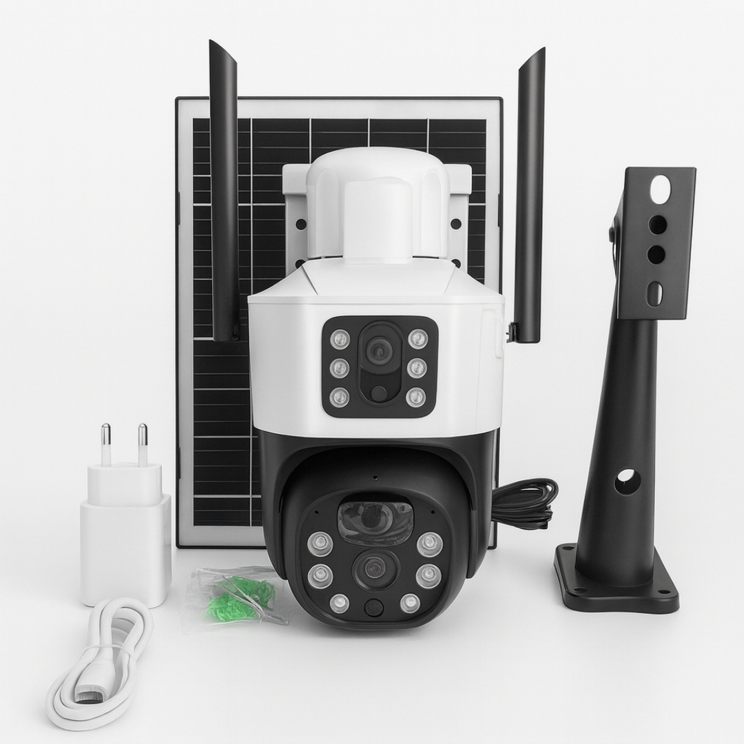 Cámara de Seguridad Inalámbrica Solar (Pago Contra Entrega, Envío Gratis)