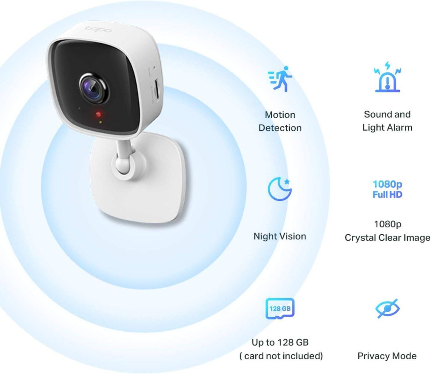 Tapo C60 Cámara Wi-Fi vigilancia inteligente de interior