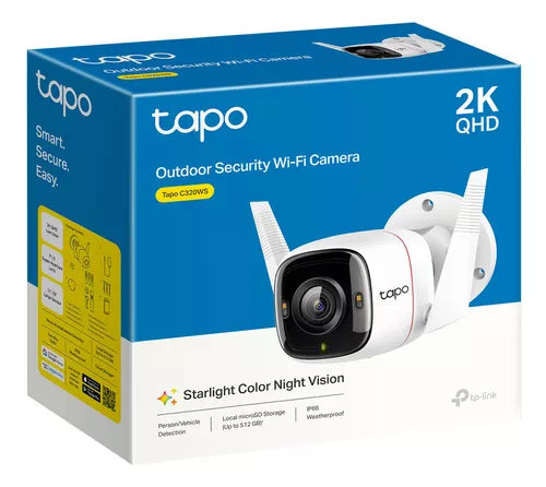Tapo C320WS Cámara Wi-Fi de seguridad para exteriores
