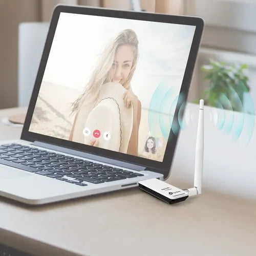 Adaptador USB inalámbrico de alta ganancia de 150Mbps TL-WN722N