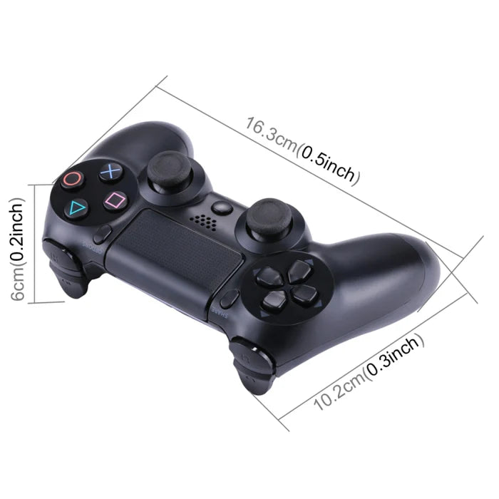 Joystick Gamepad TecnolabPlayStation 4 y PCMultiplataforma Bluetooth Black