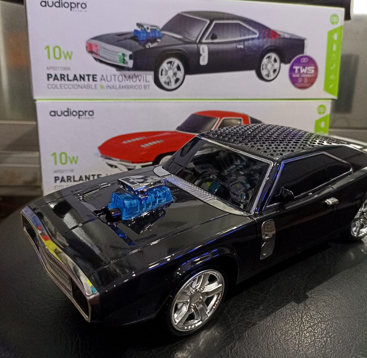 Parlante Automóvil Coleccionable Charge 1970 Audio Pro AP02110BK