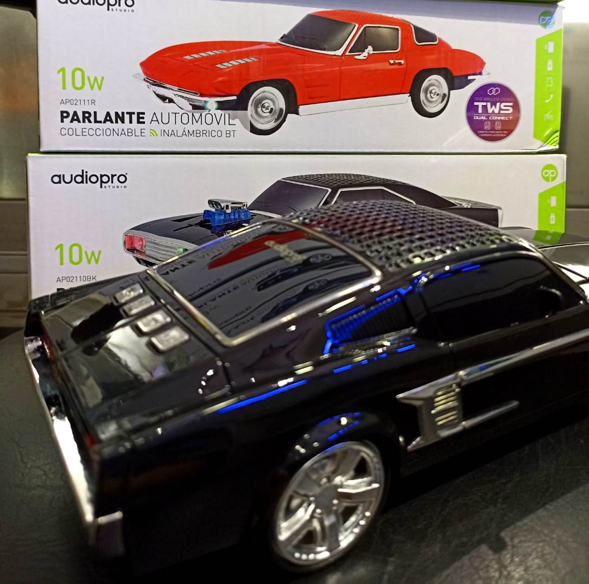 Parlante Automóvil Coleccionable MUSTANG 1967 Audio Pro AP02109