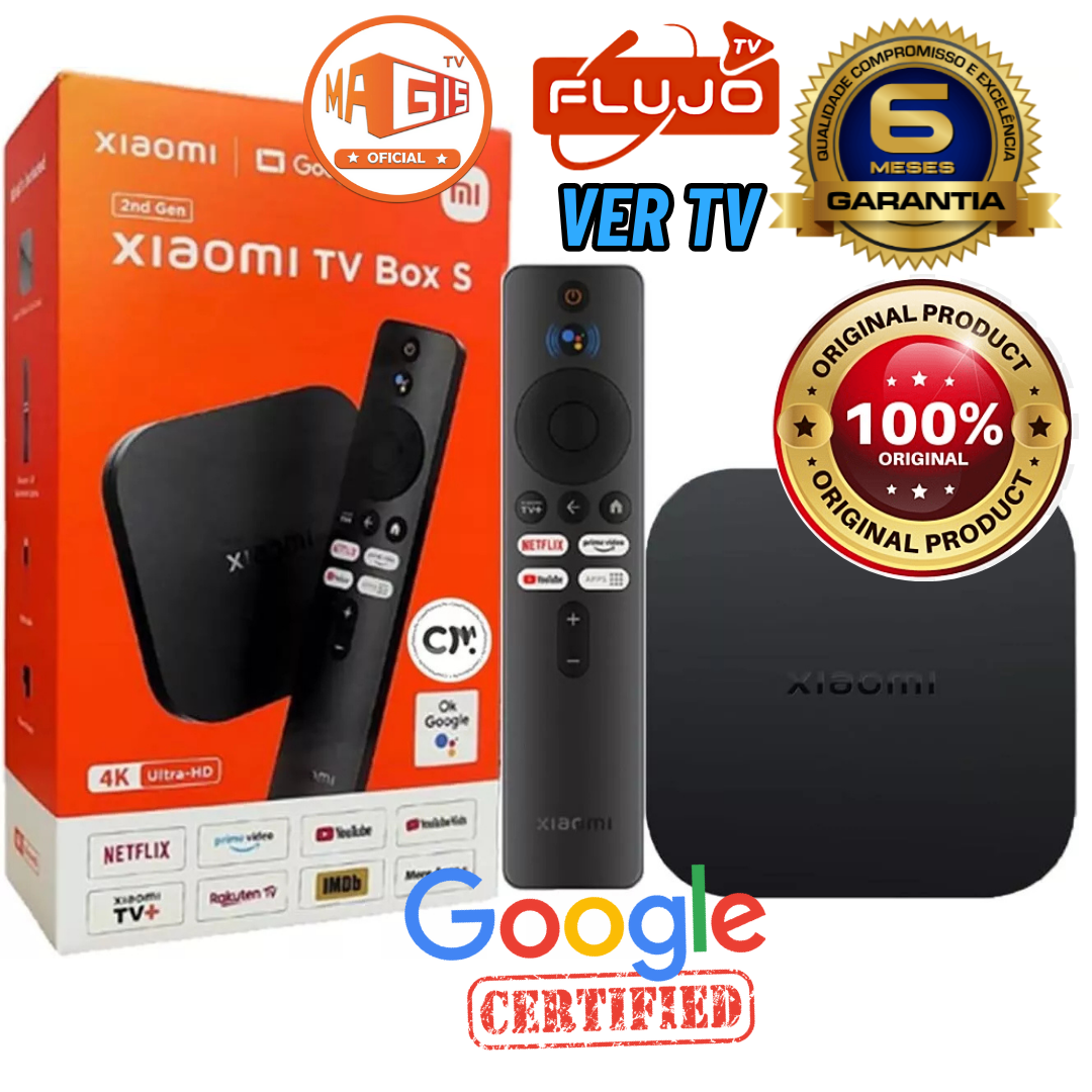 5-Xiaomi TV Box Android Mi Tv Box S 2nd Control De Voz 4k