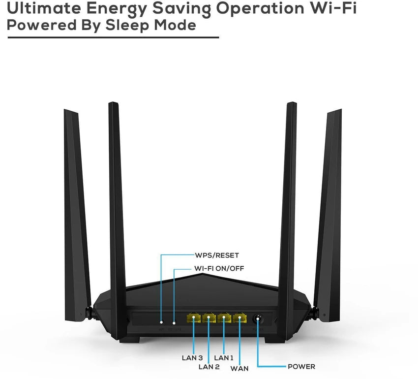 Tenda Router Gigabit Tenda AC10 AC1200 Dual Band