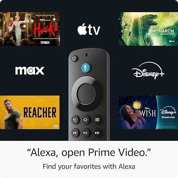 4-Amazon Fire TV Stick HD (2024) - Con alexa