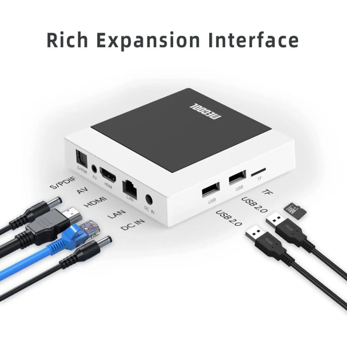 7-TV Box CERTIFICADO Android Mecool Km7 Plus Google Tv Certificado Netflix 4k, 2gb, Rj45