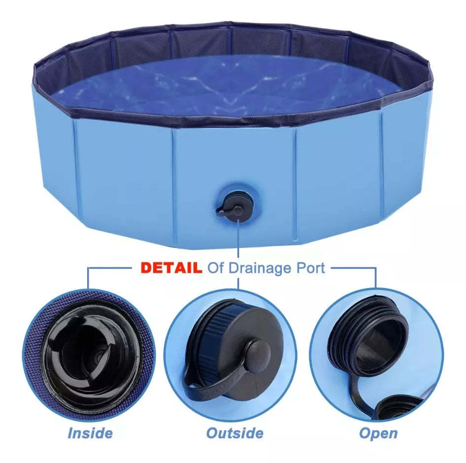 Piscina Plegable Para Mascotas Veran