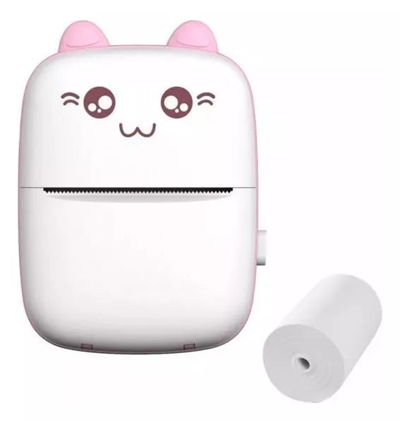 Mini Impresora portátil + Rollo (Pago Contra Entrega, Envio Gratis)