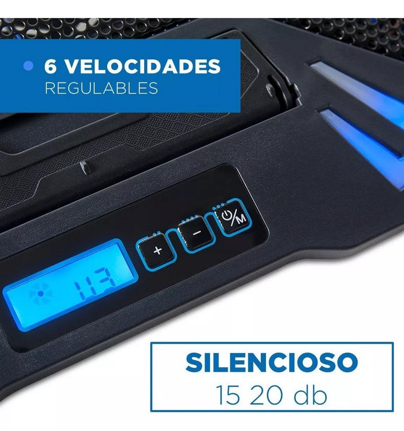 Base Cooler Enfriador Notebook 5 Laptop (Pago Contra Entrega, Envió Gratis)