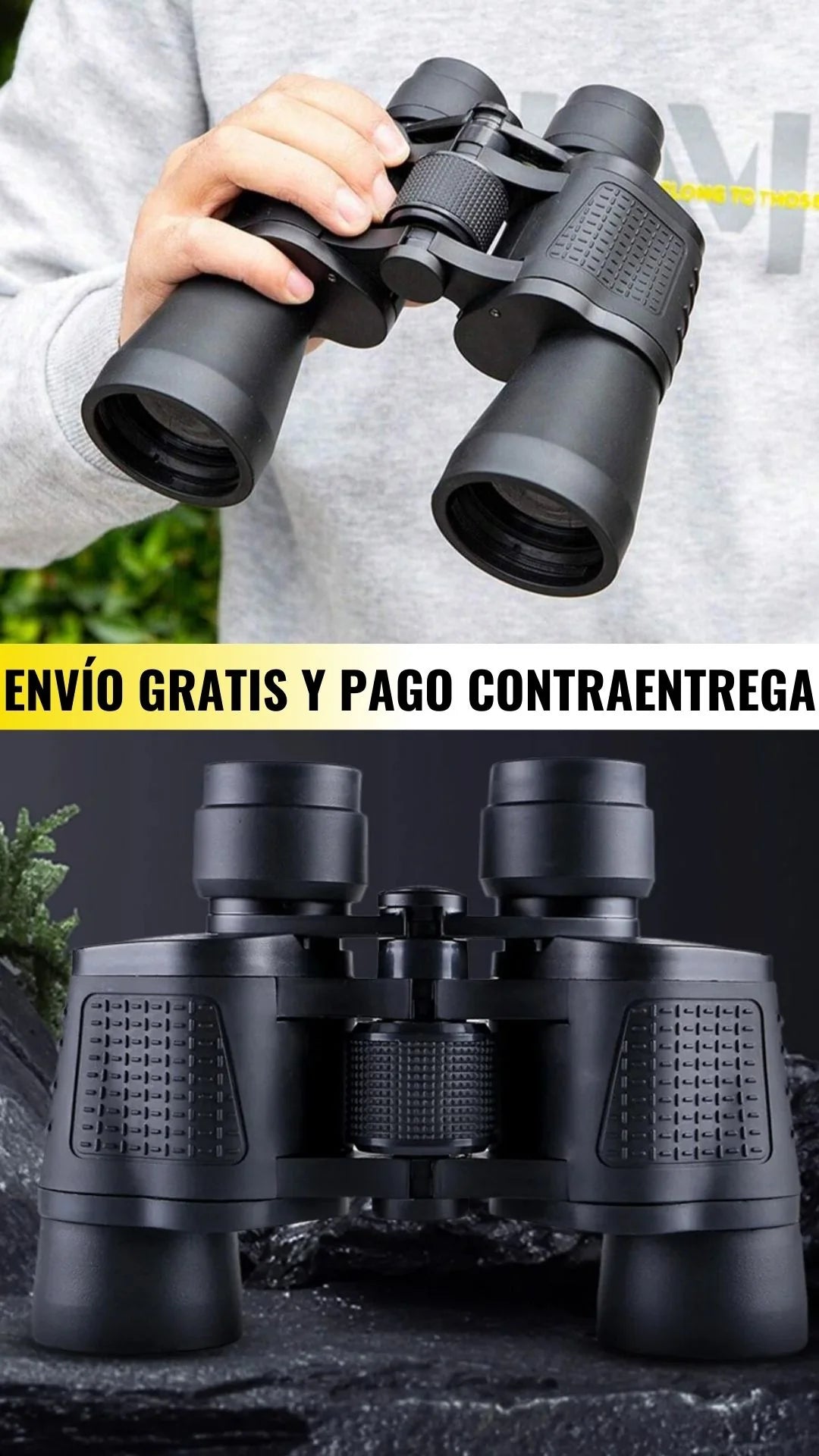 Binocular profesional largo alcance