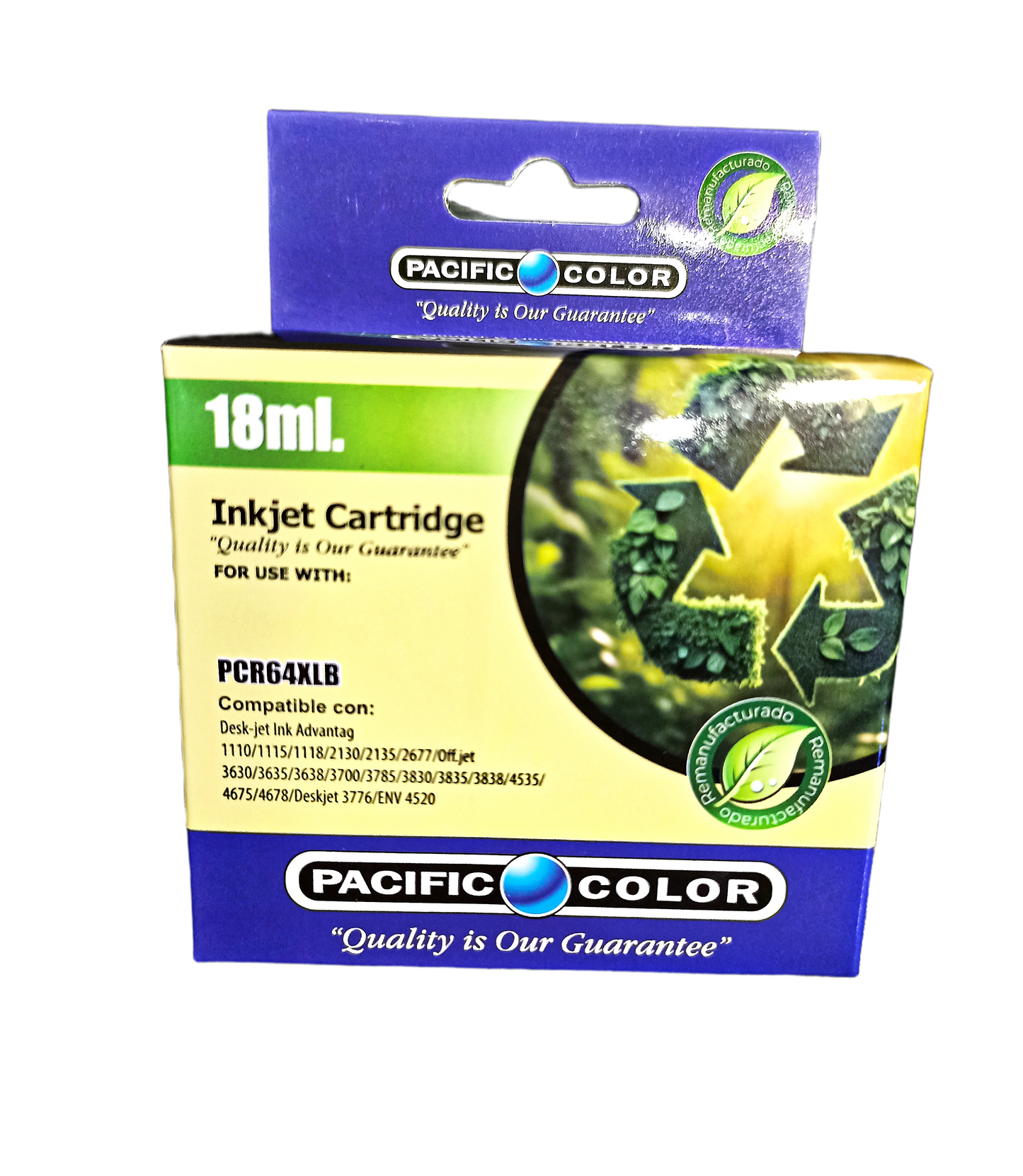 Tinta Hp 664 Xl Negro 18ml Alternativa Pacific C