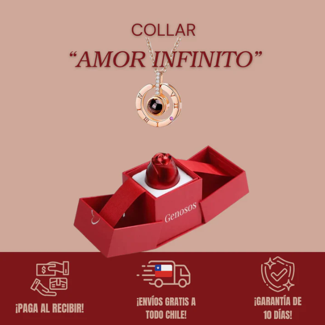 Collar Amor Genosos + Rose Box