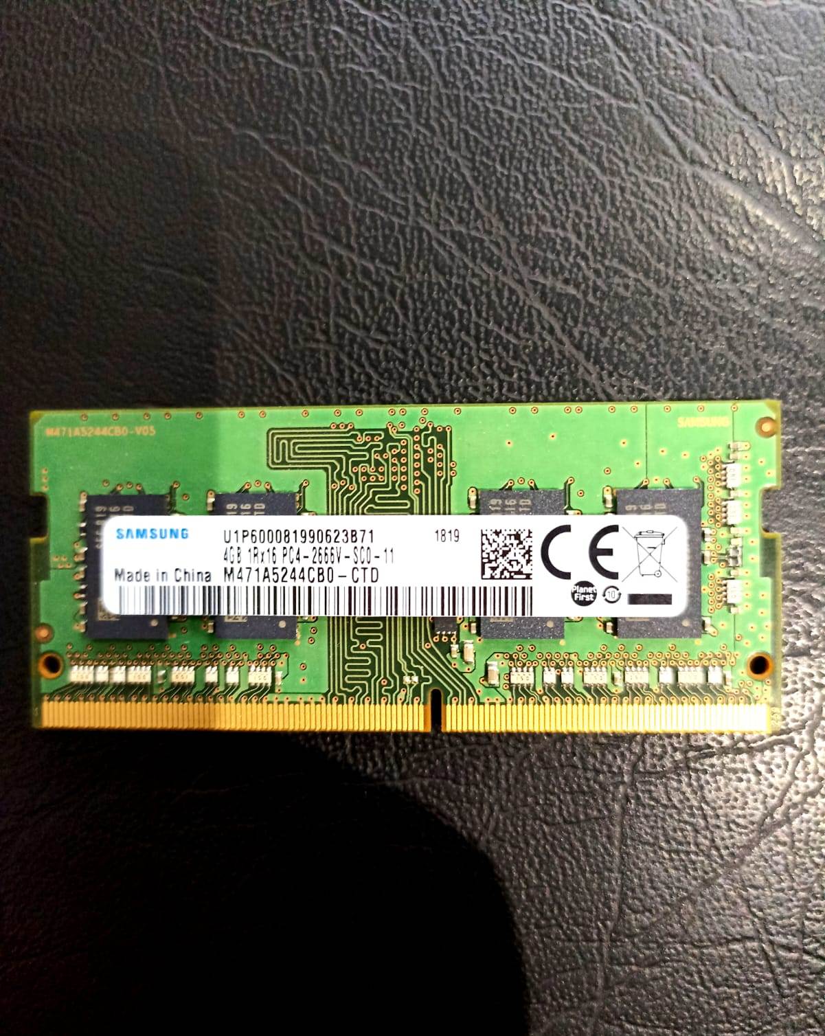 Memoria Ram Samsung 4gb Ddr4 Pc4-2400t 2400mhz 1rx16