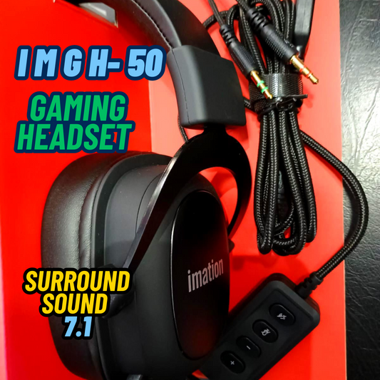 Audífono Gamer Imation IMGH50 Sonido Envolvente 7.1 Multiplataforma