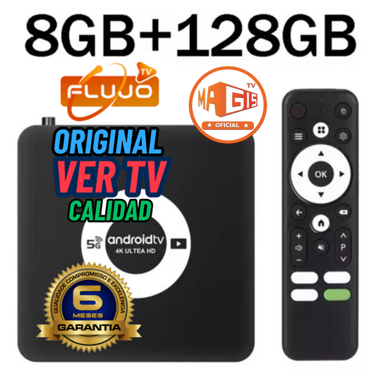 2-Tv Box Q96 4k 128gb 8gb Negro Streaming