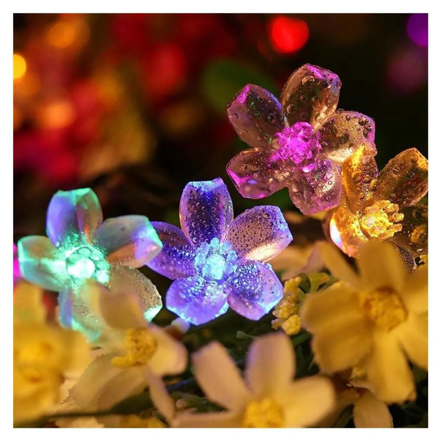 Luces Navidad Solar 5m 20led (Pago Contra Entrega, Envío Gratis)